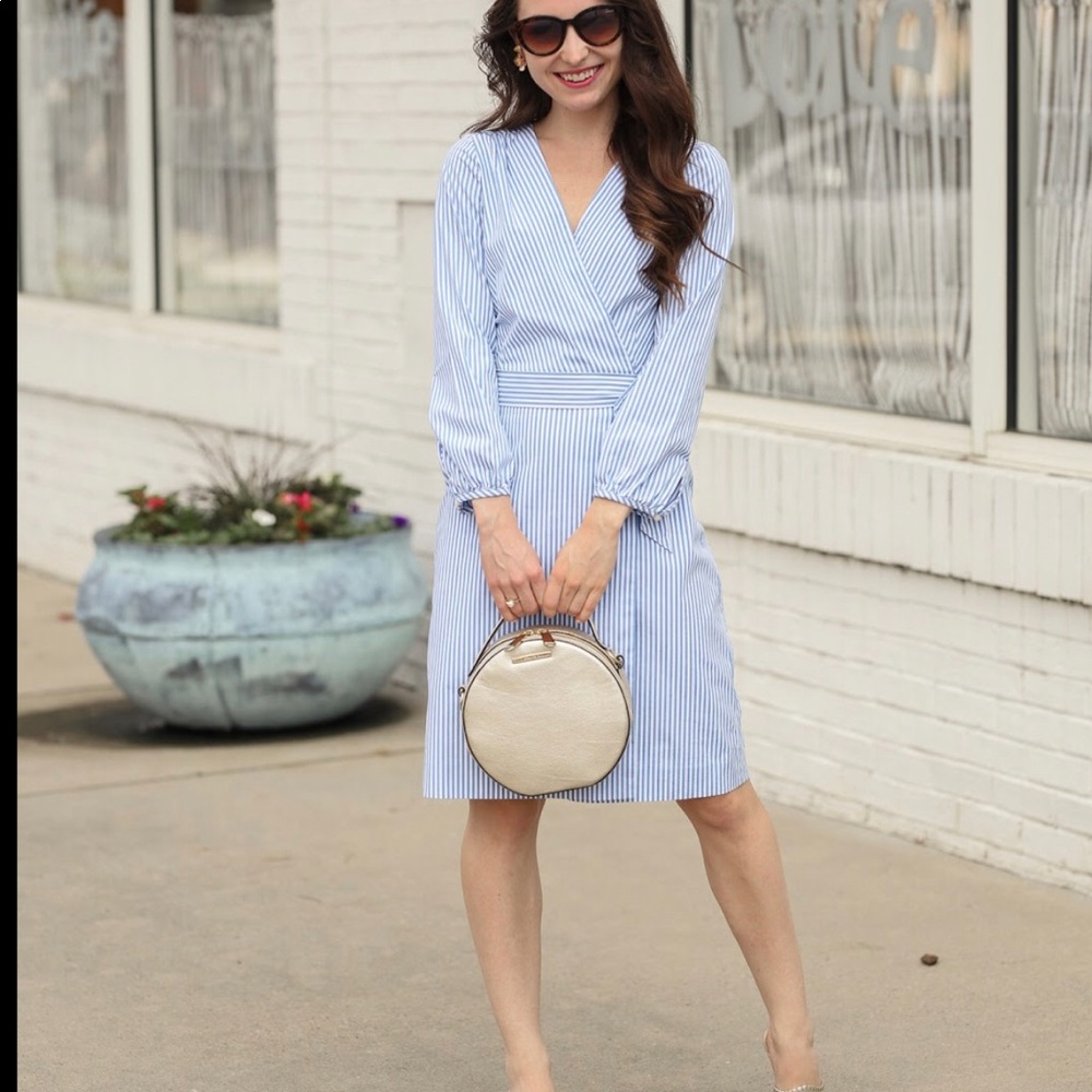 💙J CREW WRAP DRESS💙 - Picture 5 of 7